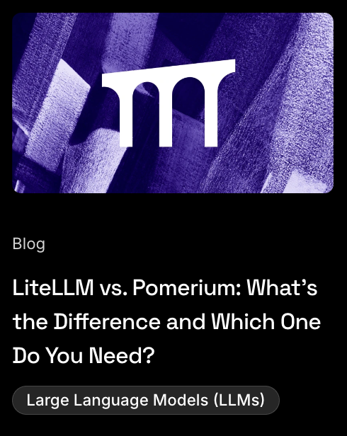 LiteLLM versus Pomerium comparison article